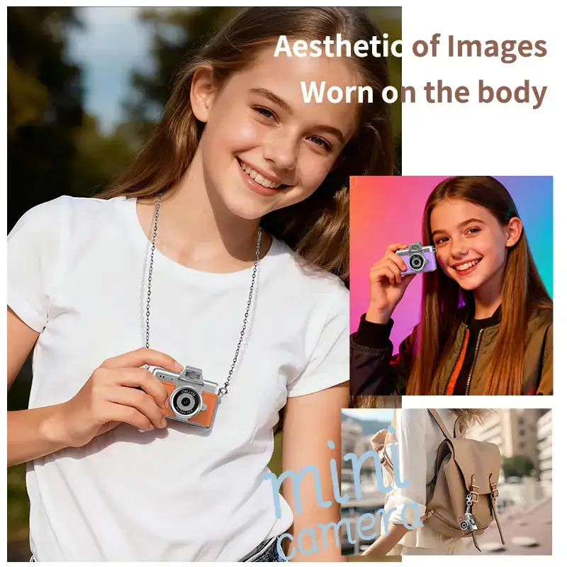 Ultra-Compact Retro Pocket Camera