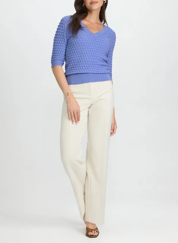 Blue Knit Sweater