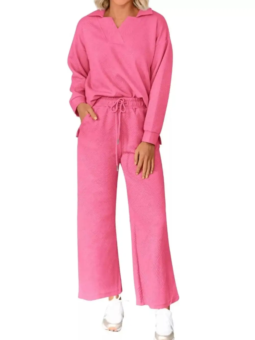 Drawstring Side Slit Set