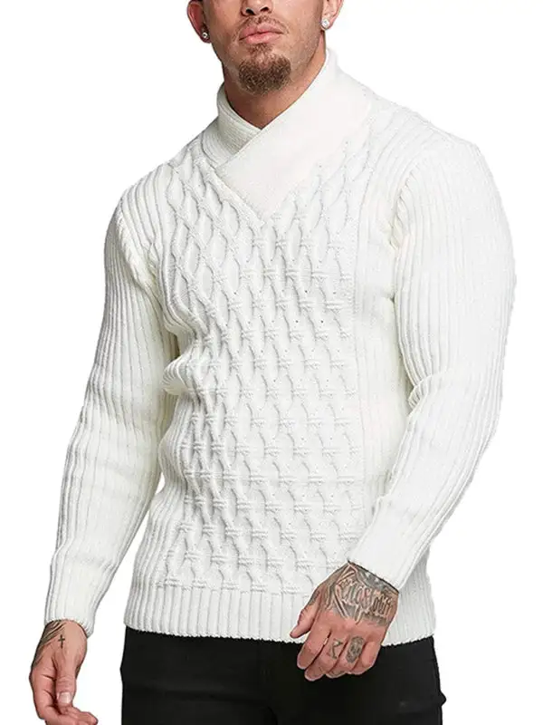 Knit Collared Sweater