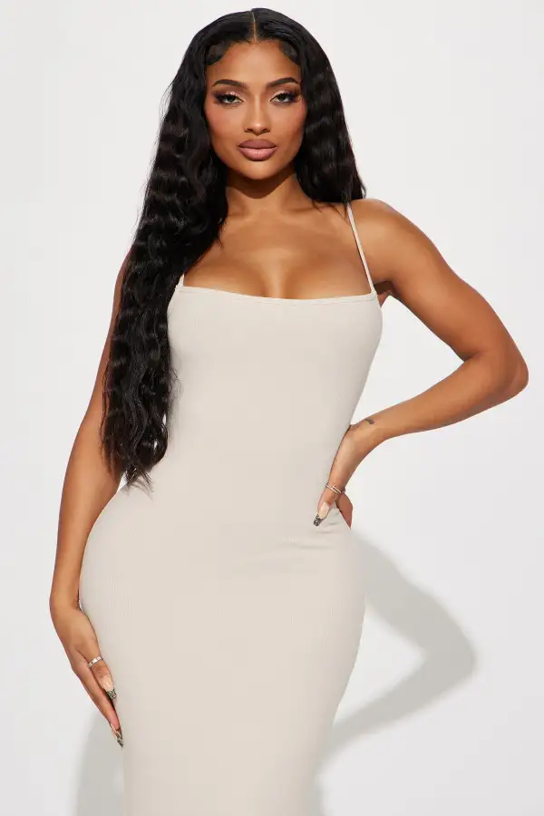 Dulcinea Maxi Dress - Nude