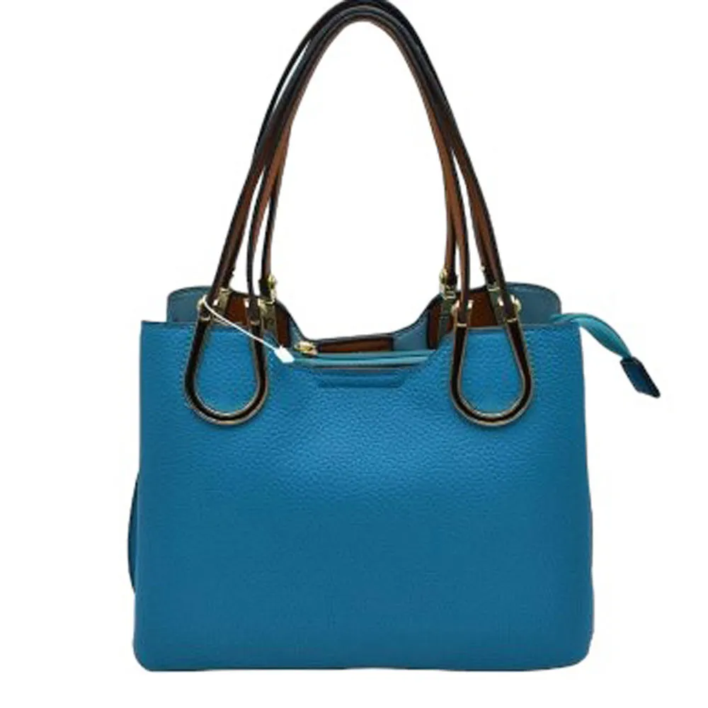 Textured Faux Tote Bag