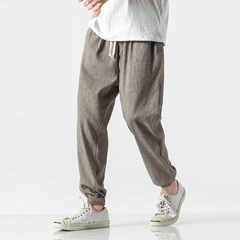 Lightweight Wide Harem Pants