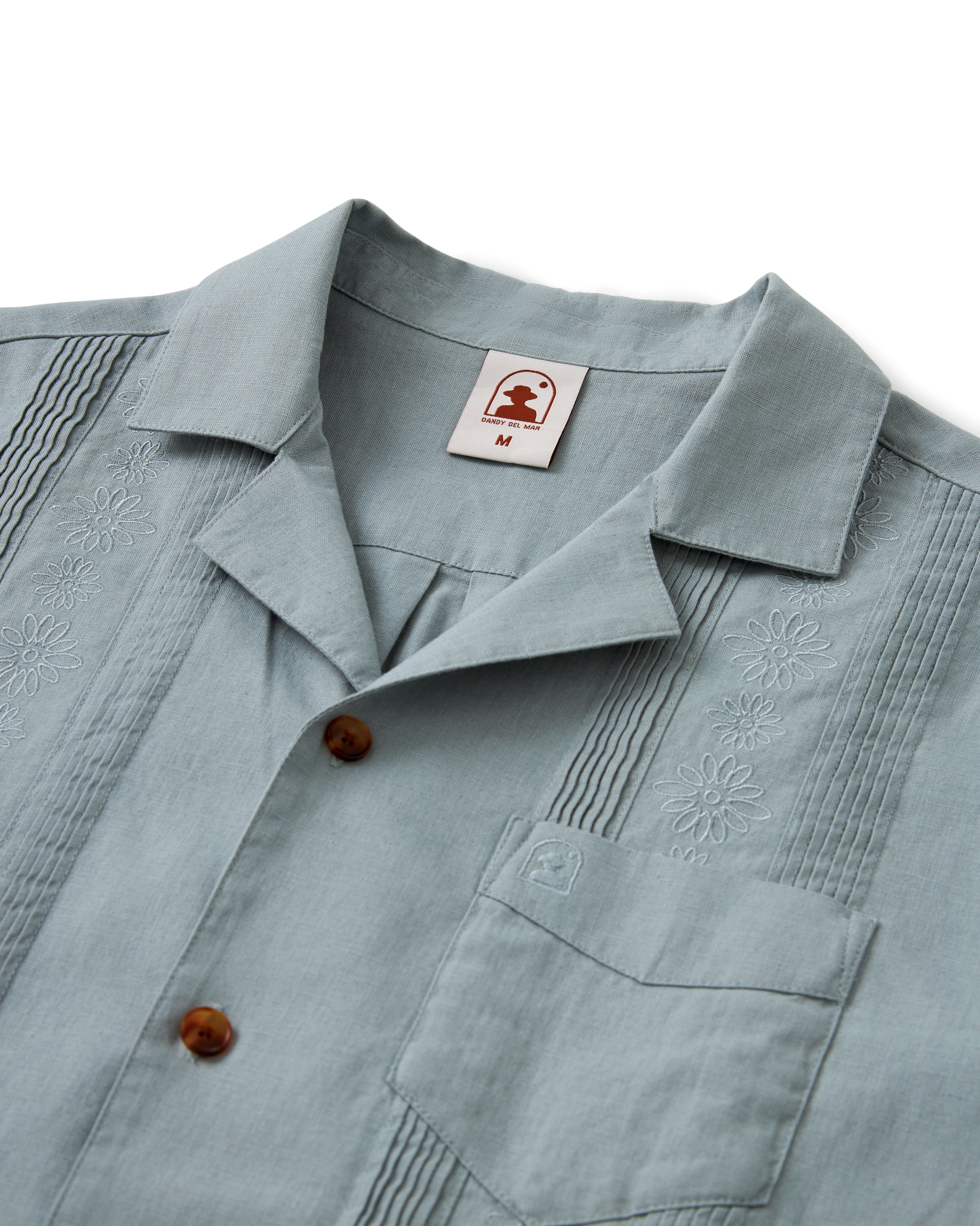 The Brisa Linen Shirt - Abalone