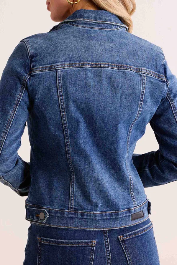 Blue Denim Classic Pocketed Trucker Jacket