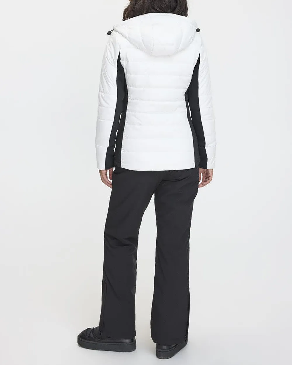 Mix-Media Quilted Jacket