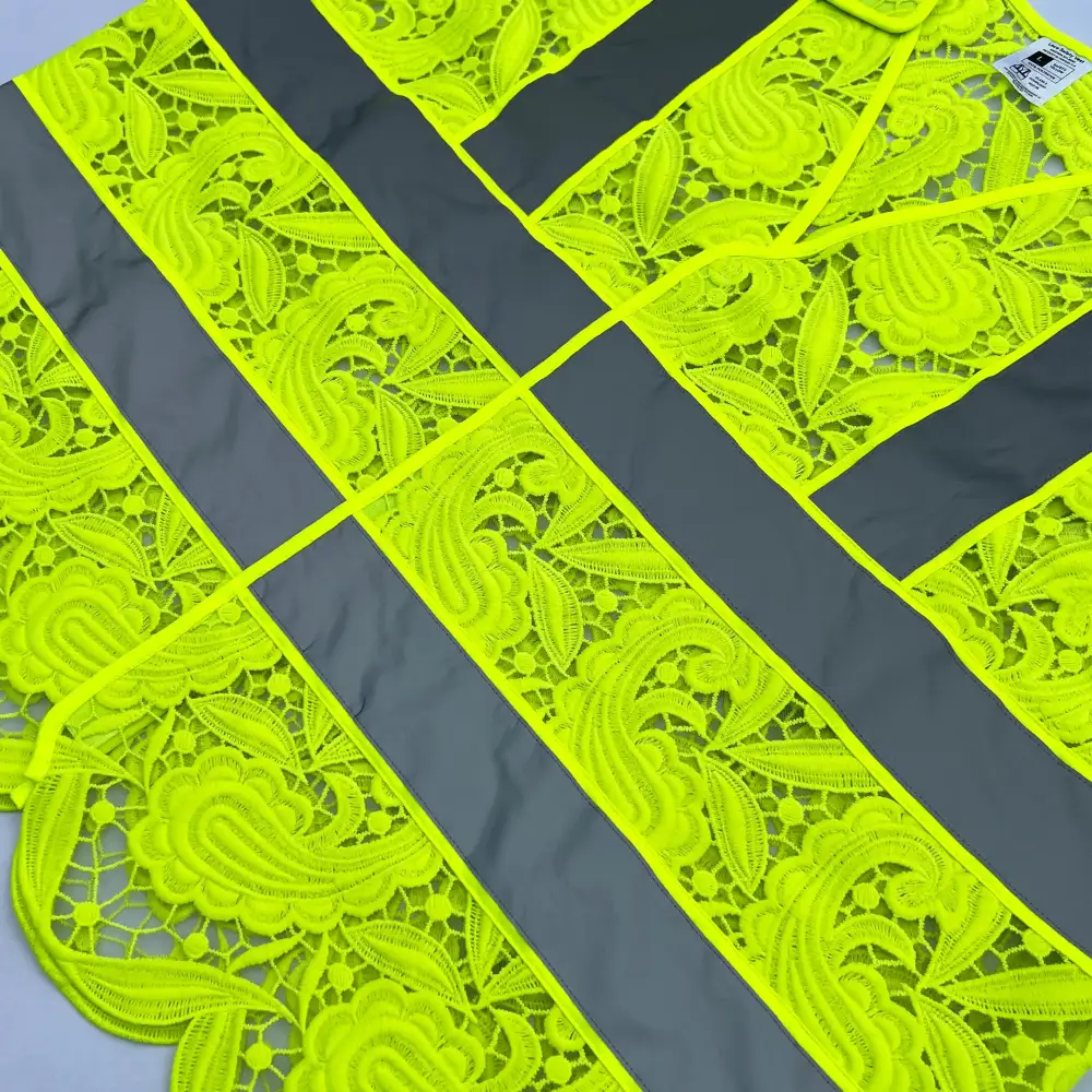 Lace Reflective Safety Vest - Stylish & Secure
