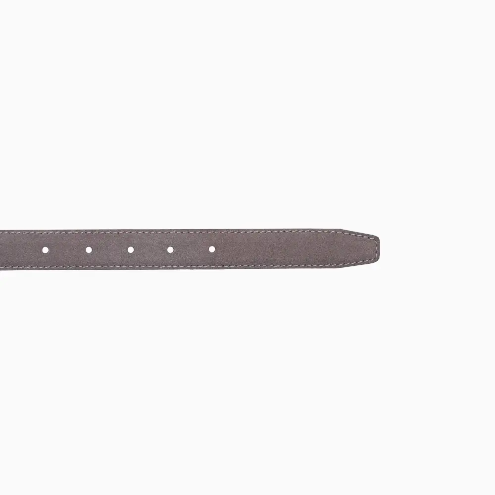 Polished Suede Waist Belt