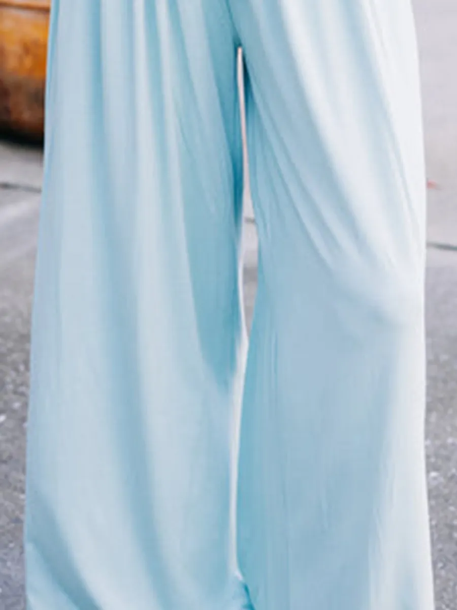 Wide leg pants