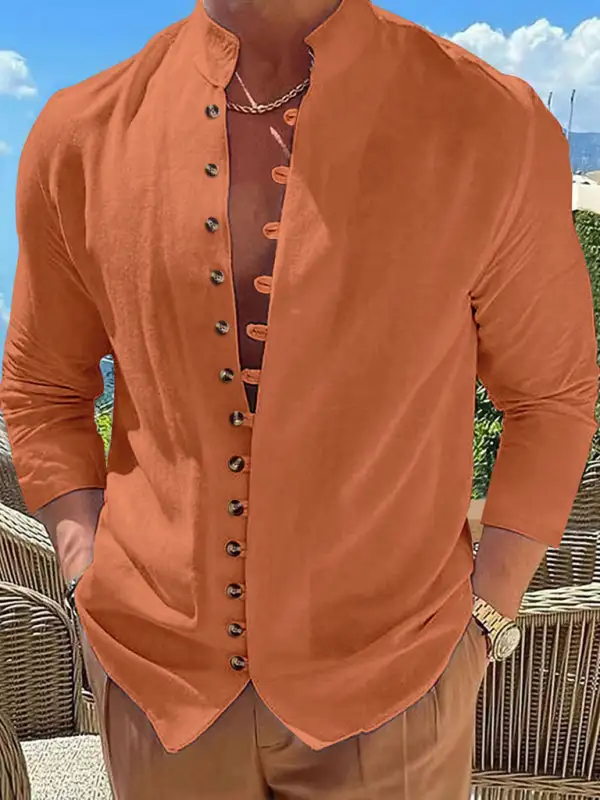 Everyday Long Sleeve Button Front Shirt