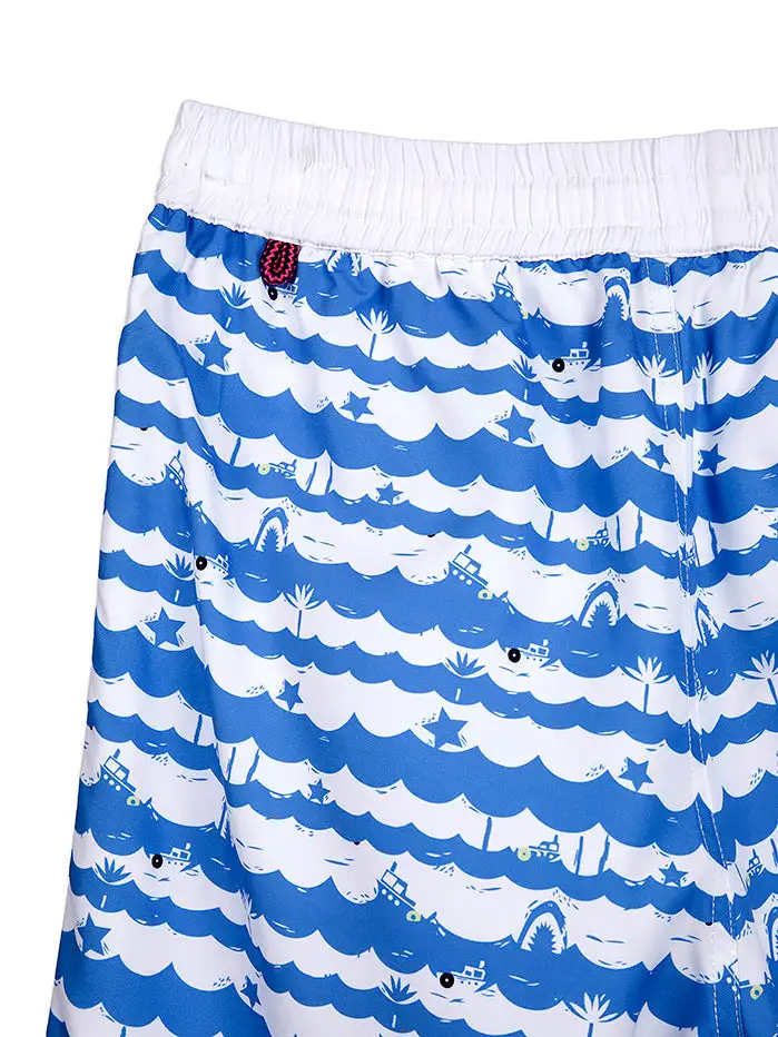 Men's Drawstring Travel-ready Swim Shorts