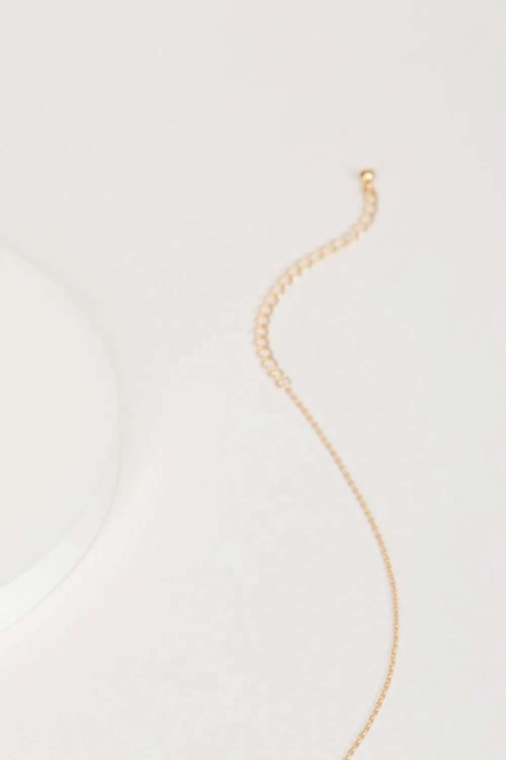 Luxurious And Exquisite Crystal Pendant Gold Necklace