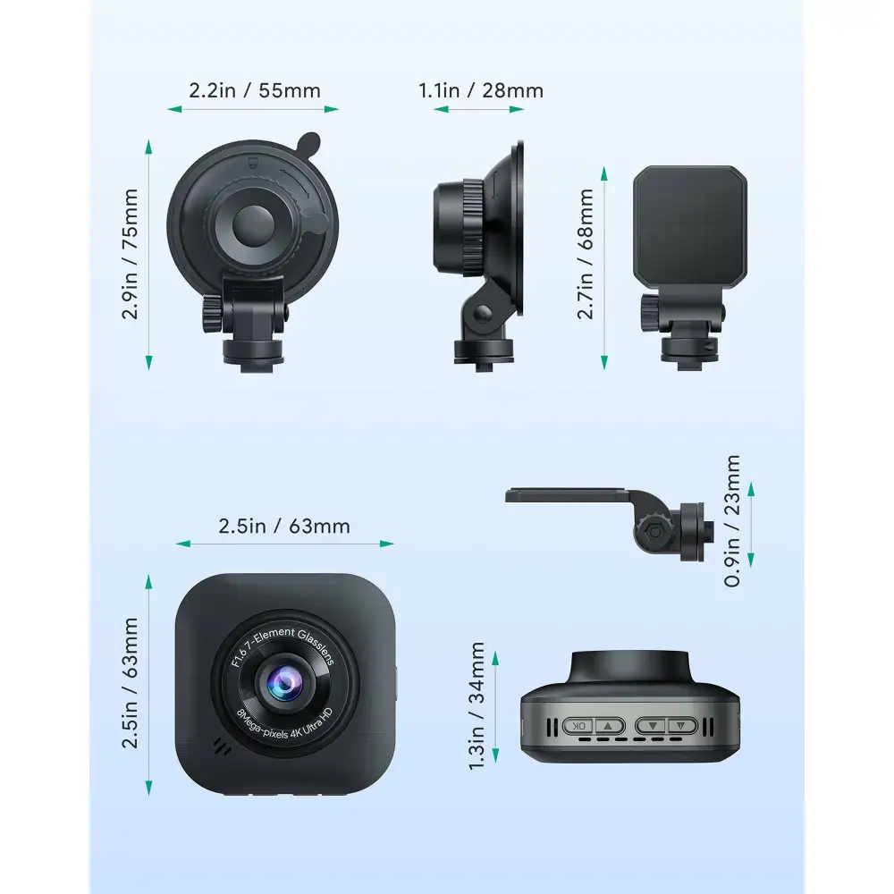 AUKEY Dash Cam 4K DRS1