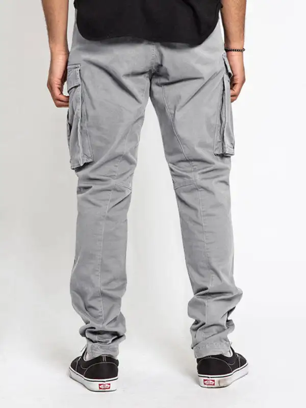 Utility Pocket Detail Everyday Pants