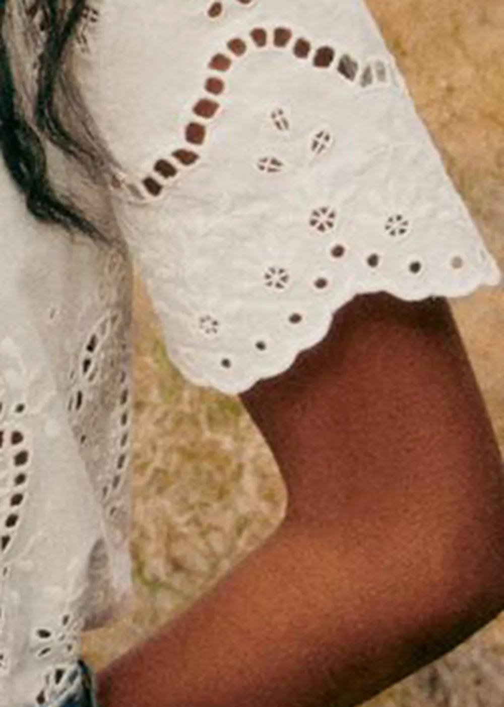 Short Sleeved Embroidered Shirt