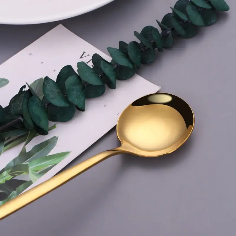 Gold Cutlery Set Stainless Steel