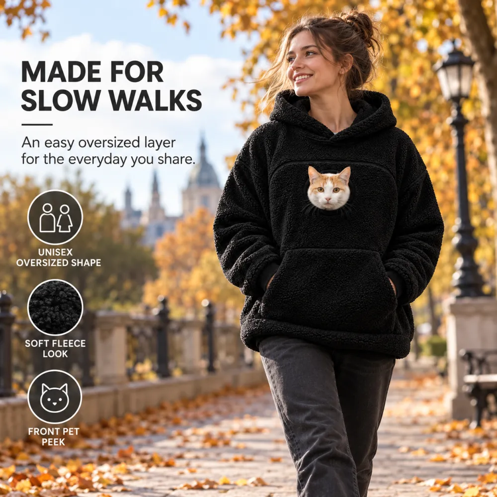 Pet Carrier Hoodie, Warm, High Safety