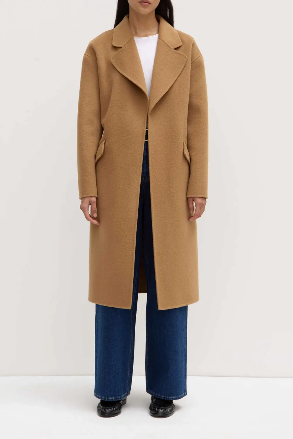 Pure Wool Loose Coat