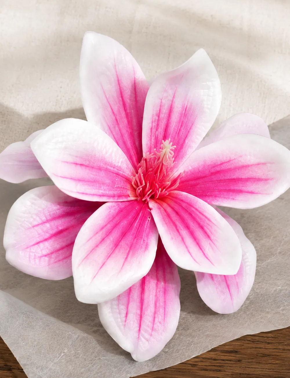 Classic Plumeria Flower Hair Clip