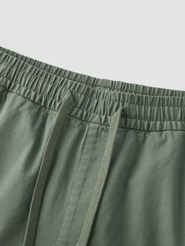 Men's Relaxed-fit Breathable Drawstring Shorts