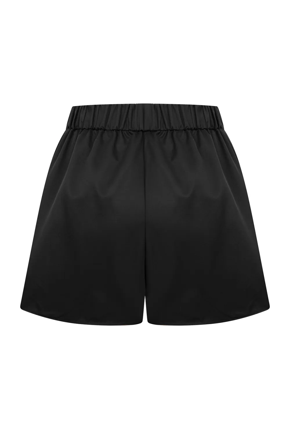 Elasticated Short-Black