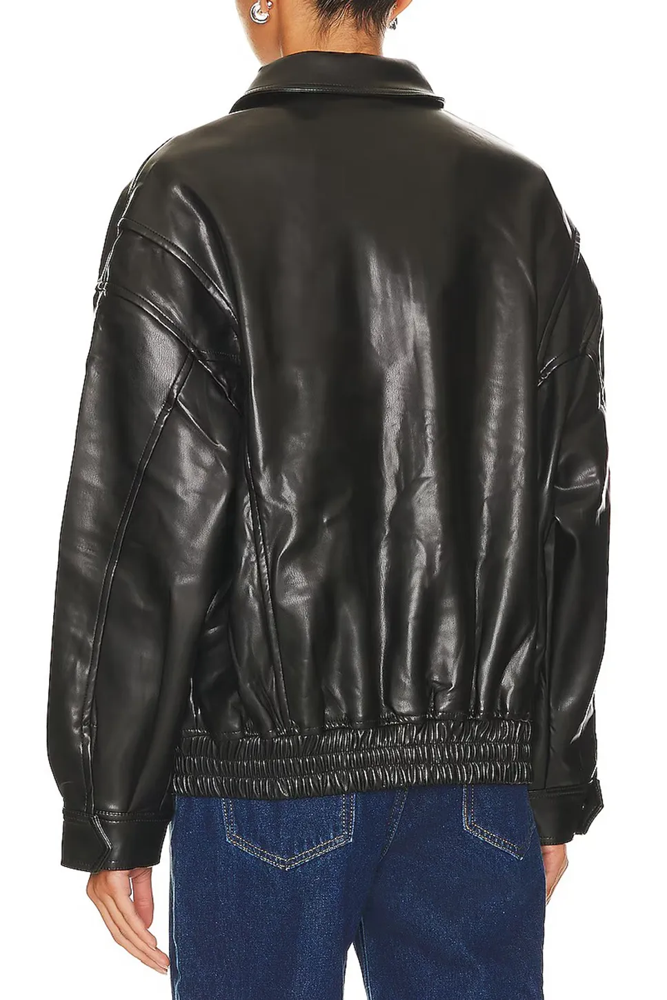 Classic Black Bomber Jacket
