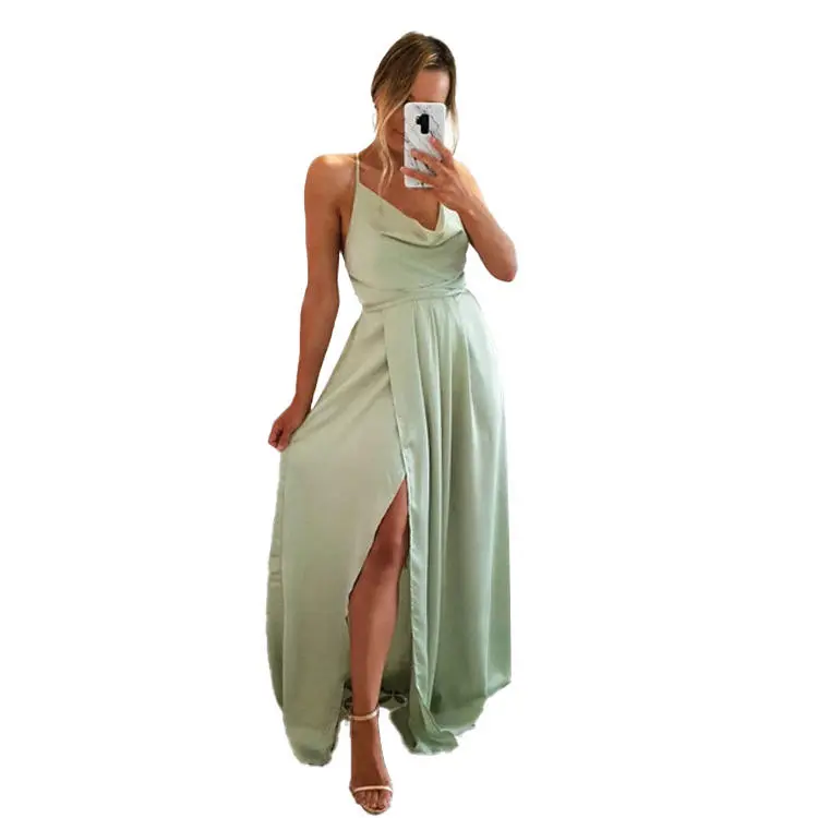 Women's Spaghetti Strap Maxi Dress