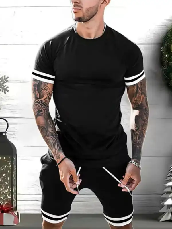 Travel Cotton Blend Casual Set