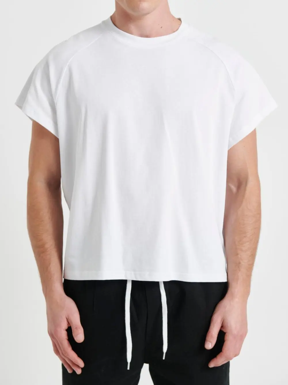 All-Match And Soft Versatile White Vest