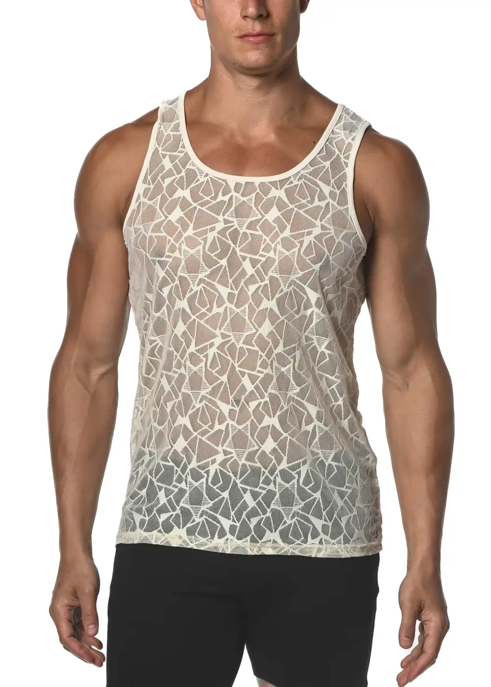Graphic Sleeveless Tank Top