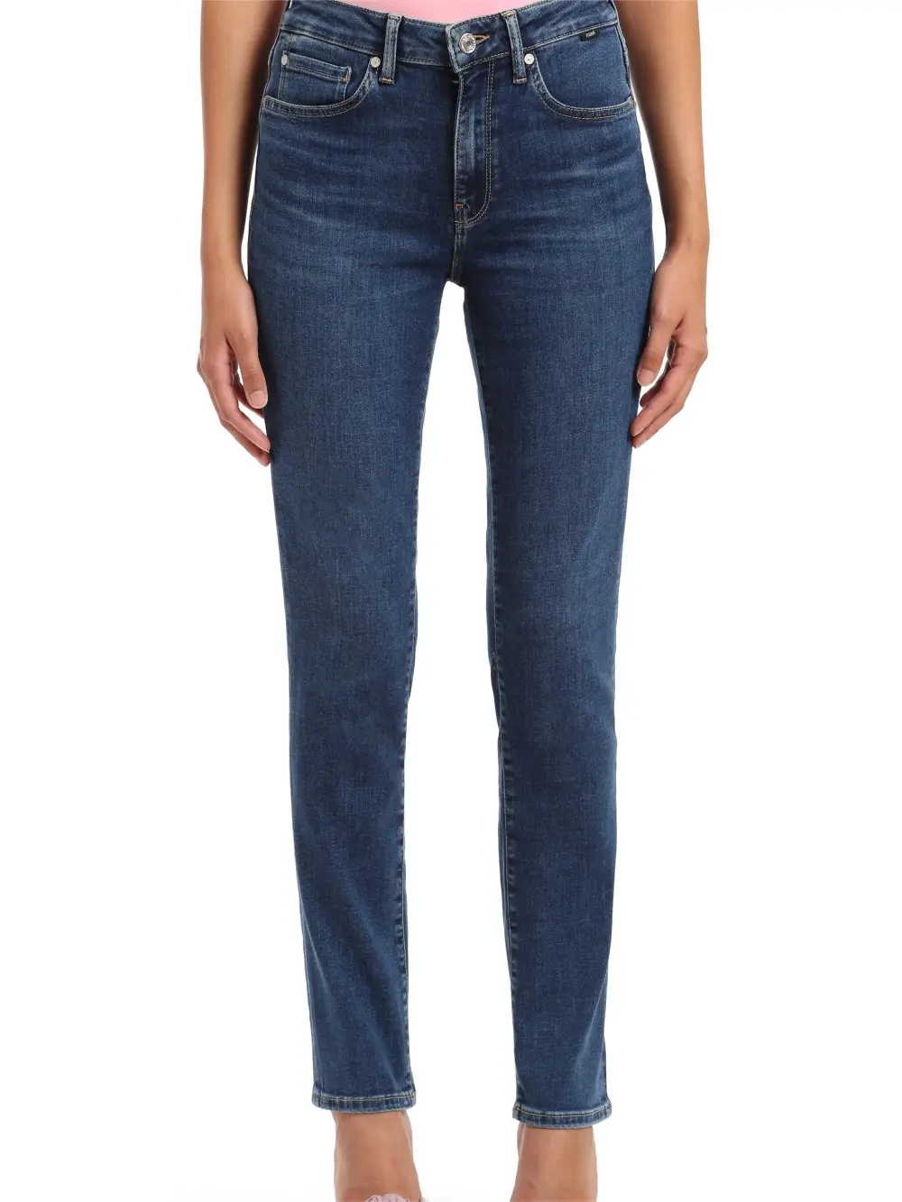 Ankle Straight Leg Jeans