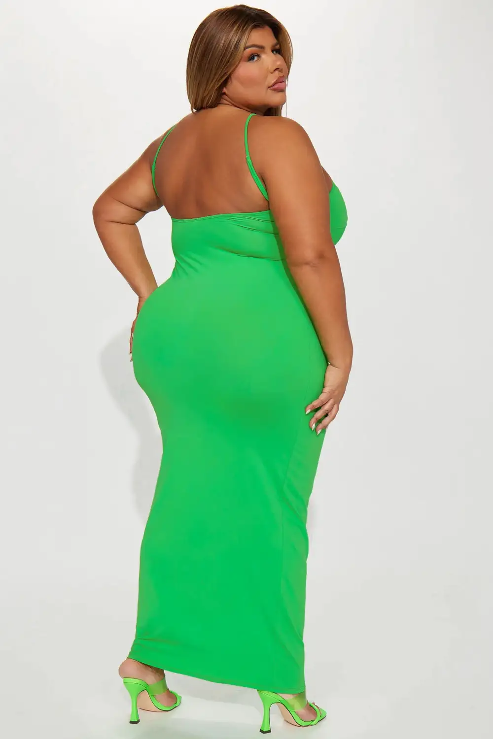 Gigi Sculpting Maxi Dress - Green