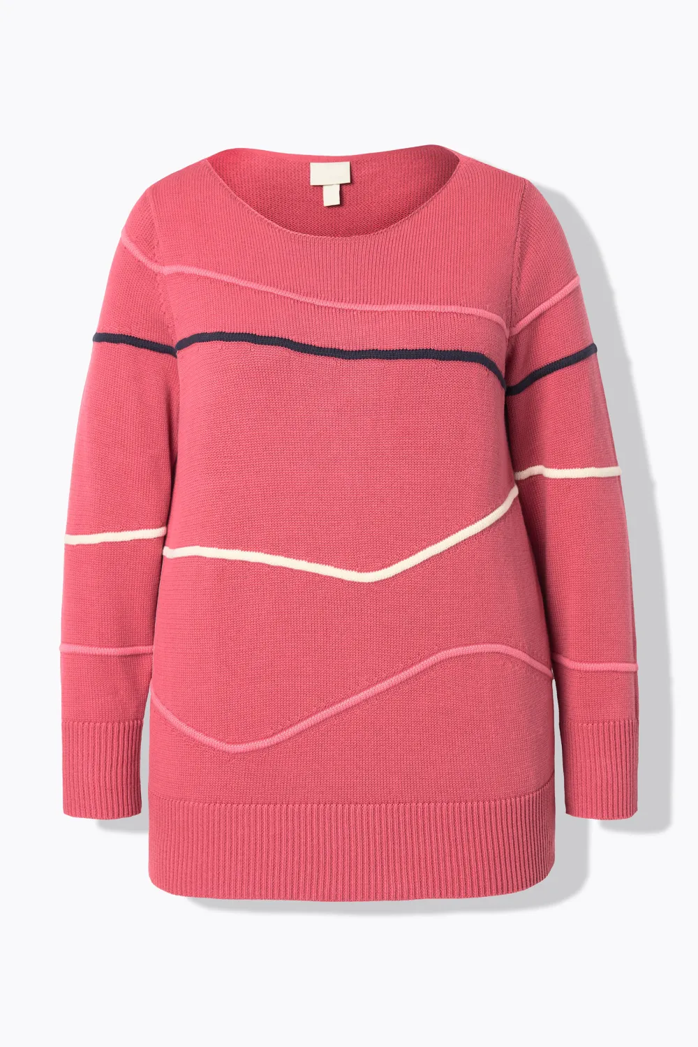 Collar Curled Sweater