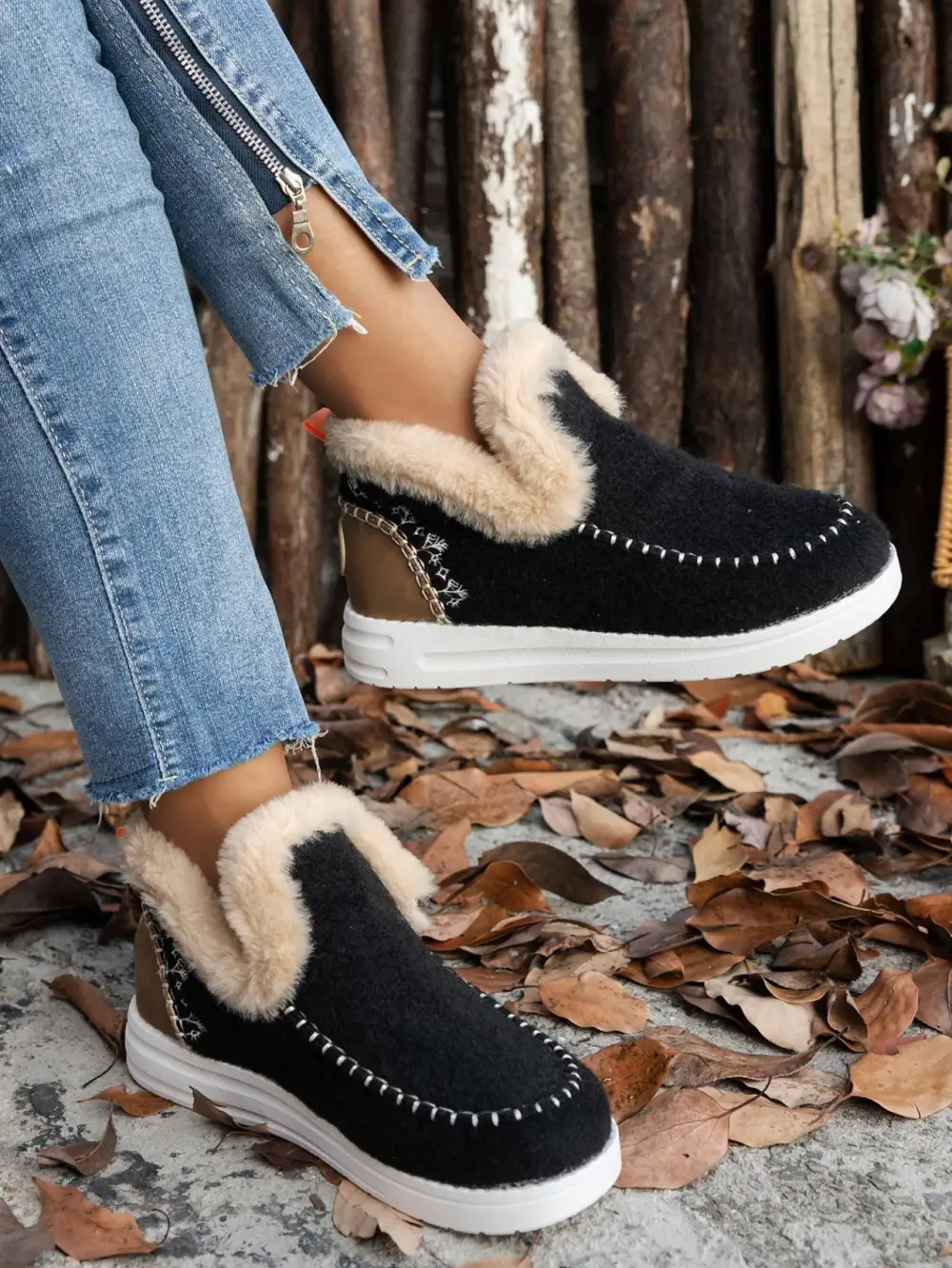 Flats Round Toe Sneakers