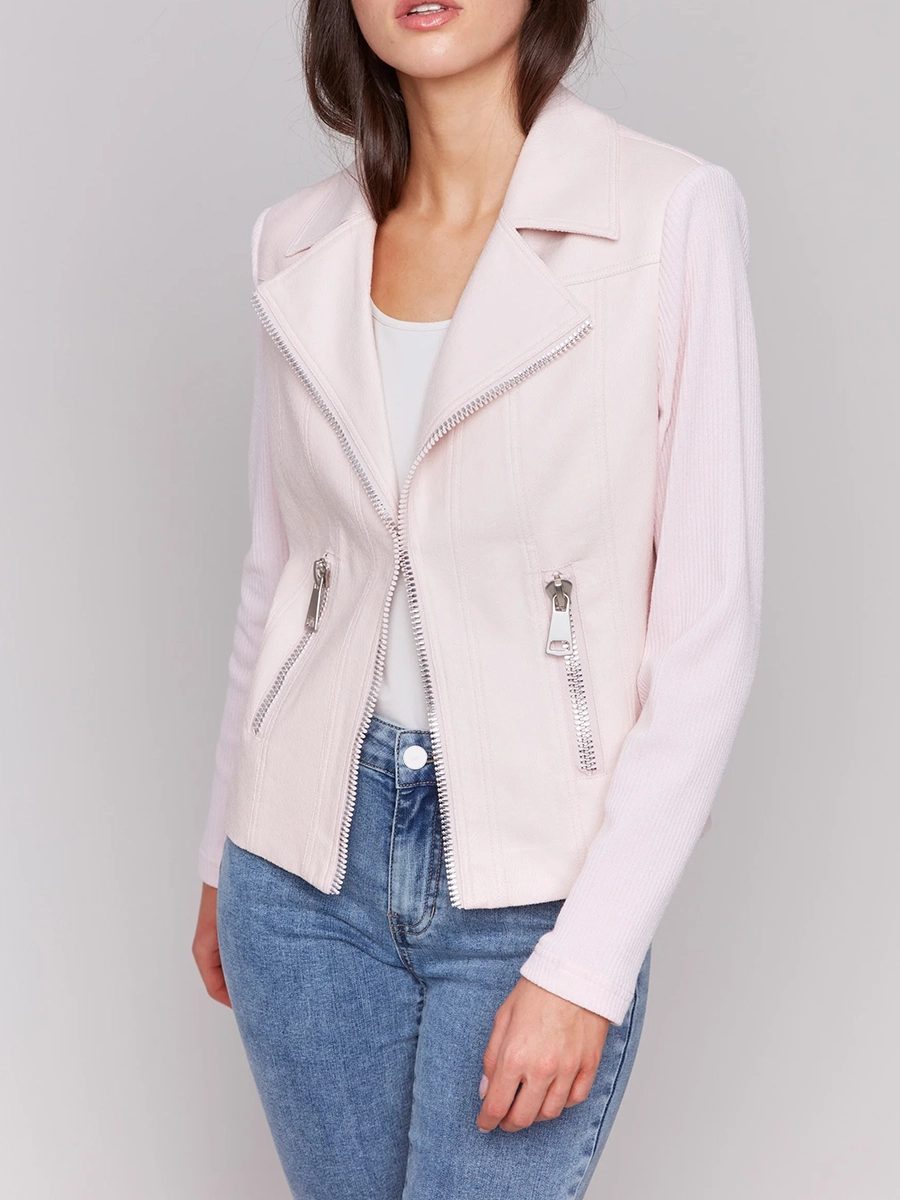 Versatile Slim Fit Waisted Women's Denim Jacket