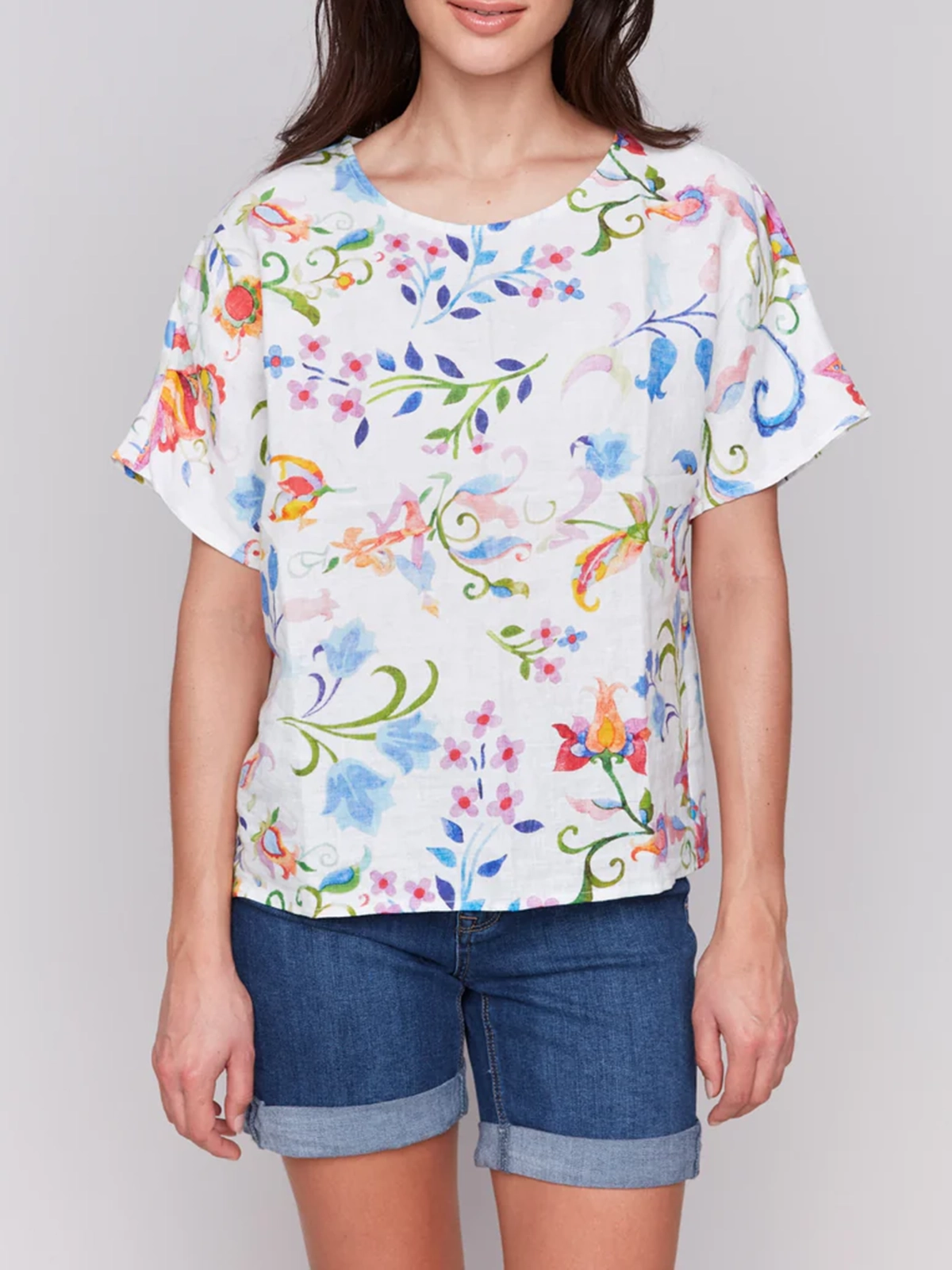 Women's Simple And Versatile Breathable Short Sleeves