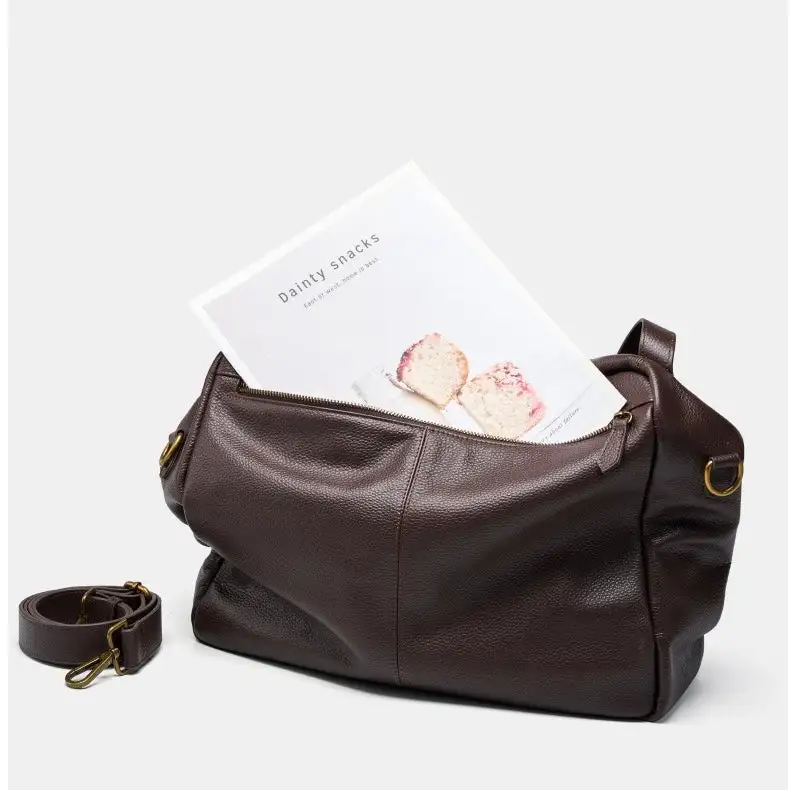 Structured Minimal Leather Handbag