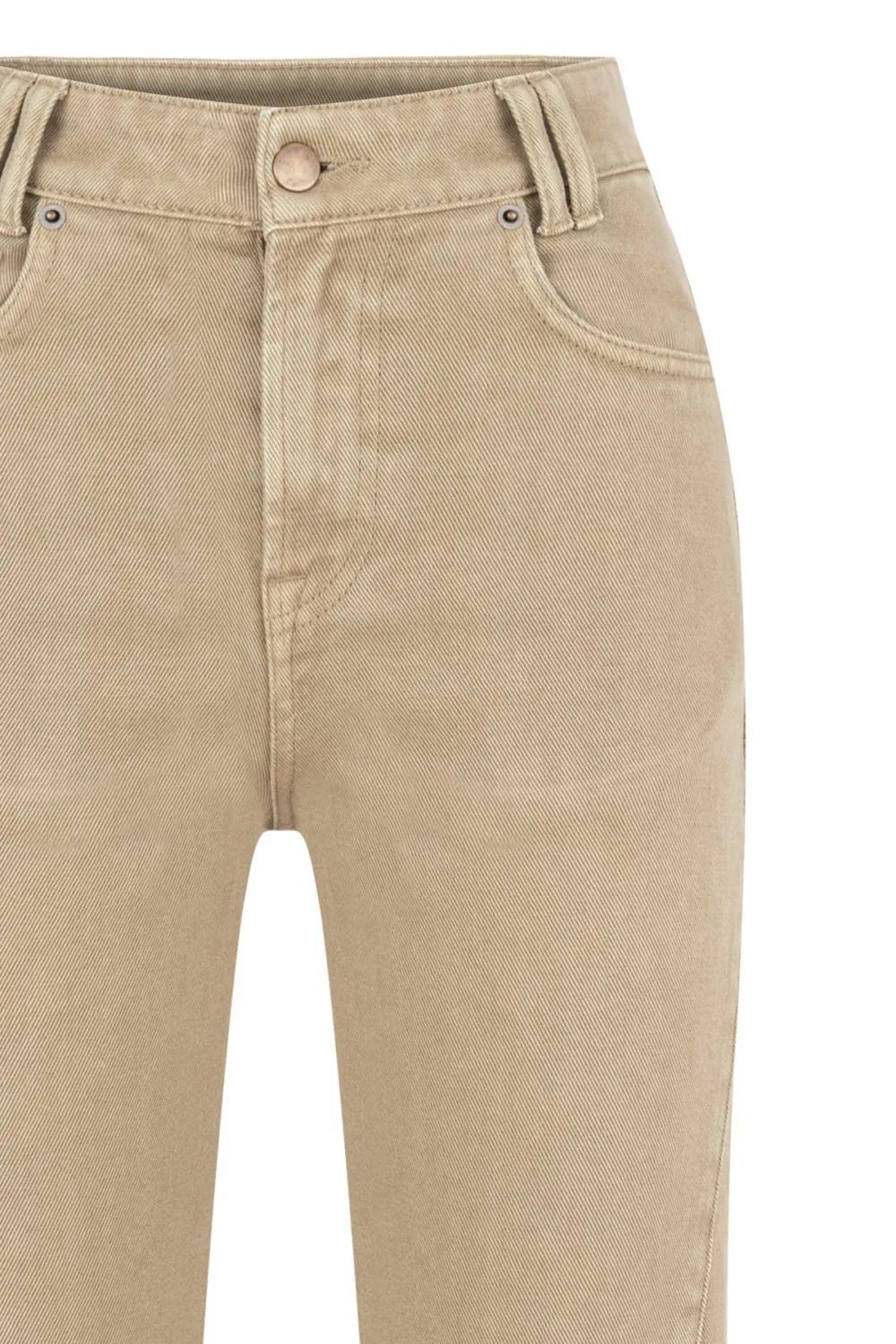 Denim Pants-Mocha