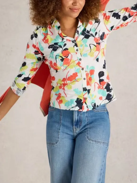 Mid Sleeve Jersey Shirt