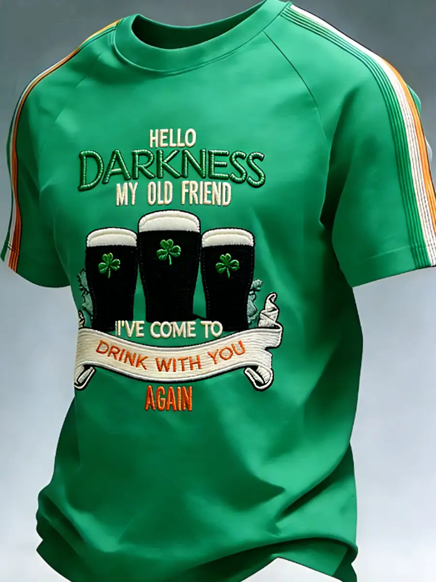 Men'S Hello Darkness My Old Friend T-Shirt