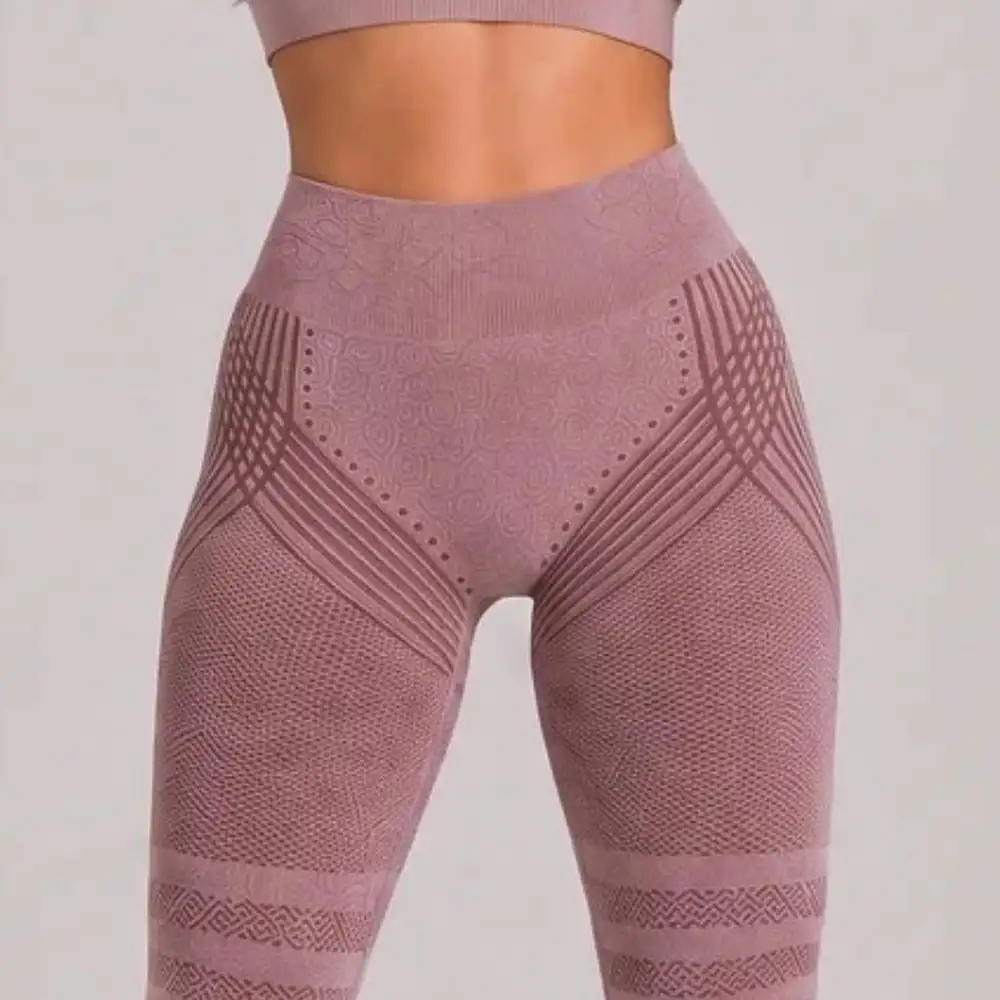 Women's 3D curved buttocks three-dimensional yoga pants