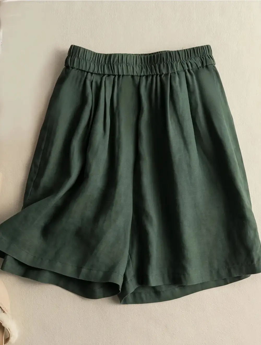 Elastic Waist Flowy Shorts