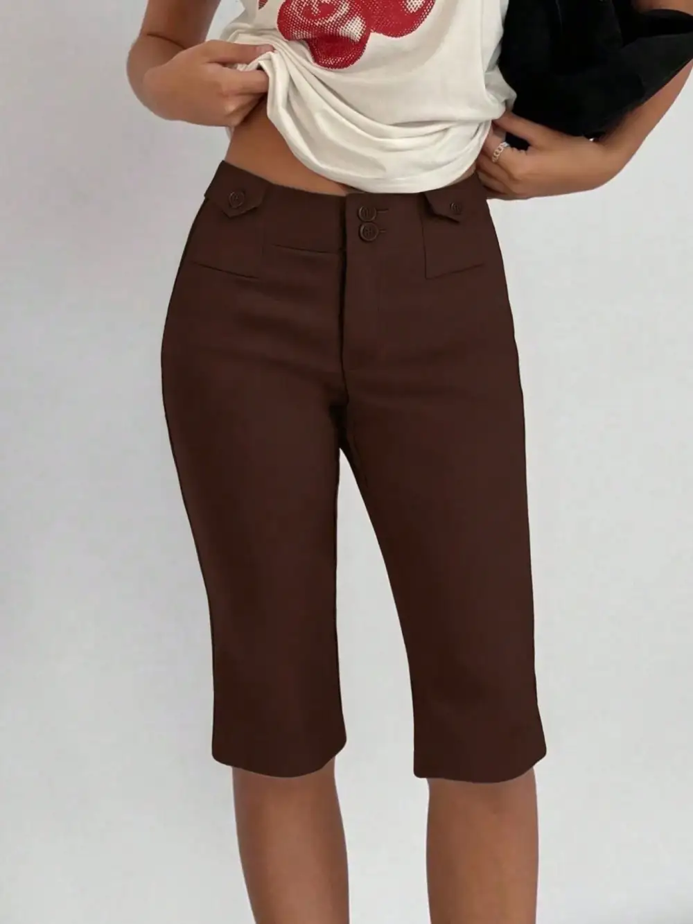 Easygoing High Waisted Shorts