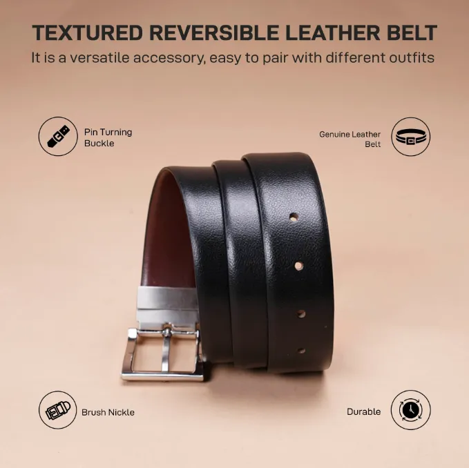 Reversible Everyday Leather Belt