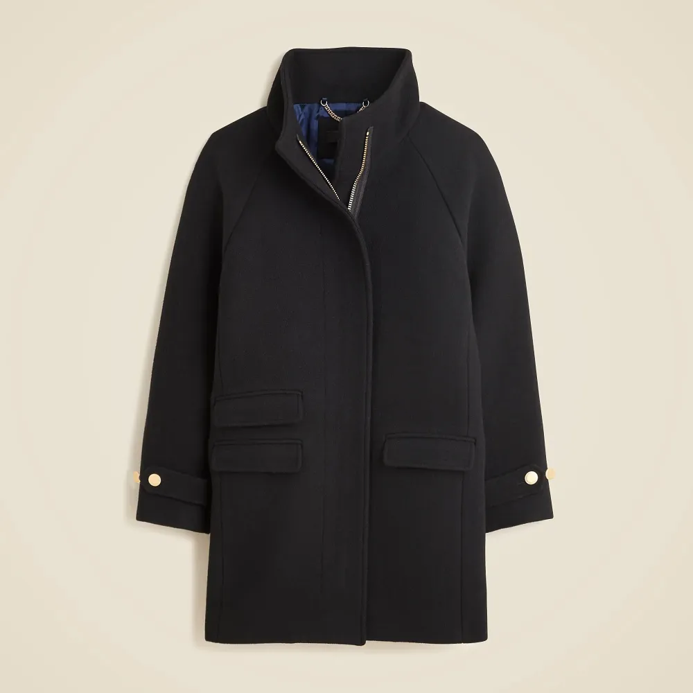 Toscana Coat Stadium-Cloth Wool Blend