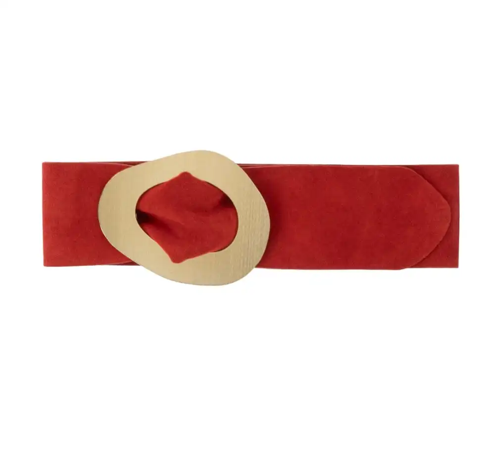 Genuine Italian Suede Leather Wide