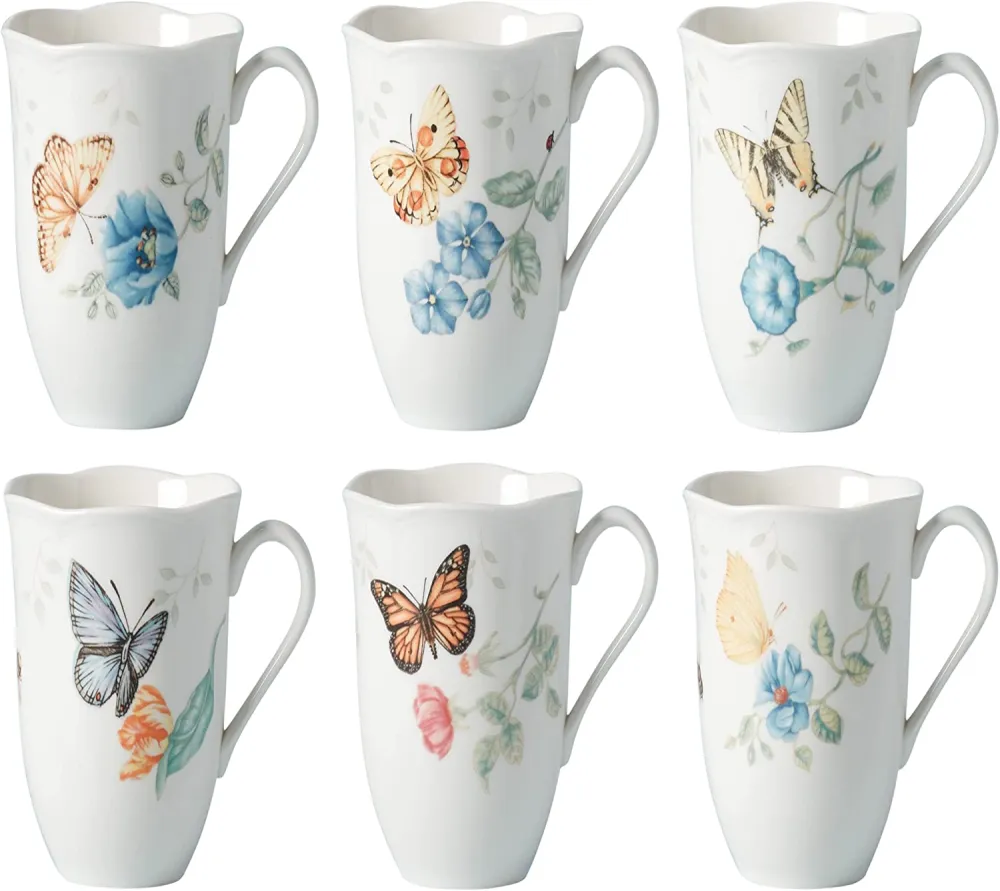 Lenox 865075 Butterfly Meadow 28-Piece Dinnerware Set