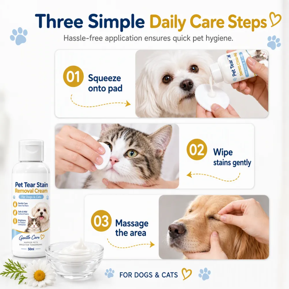 Pet Tear Stain Remover Cream