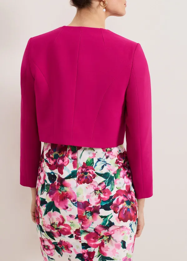 Minimalist Style Elegant Lady's Short Jacket