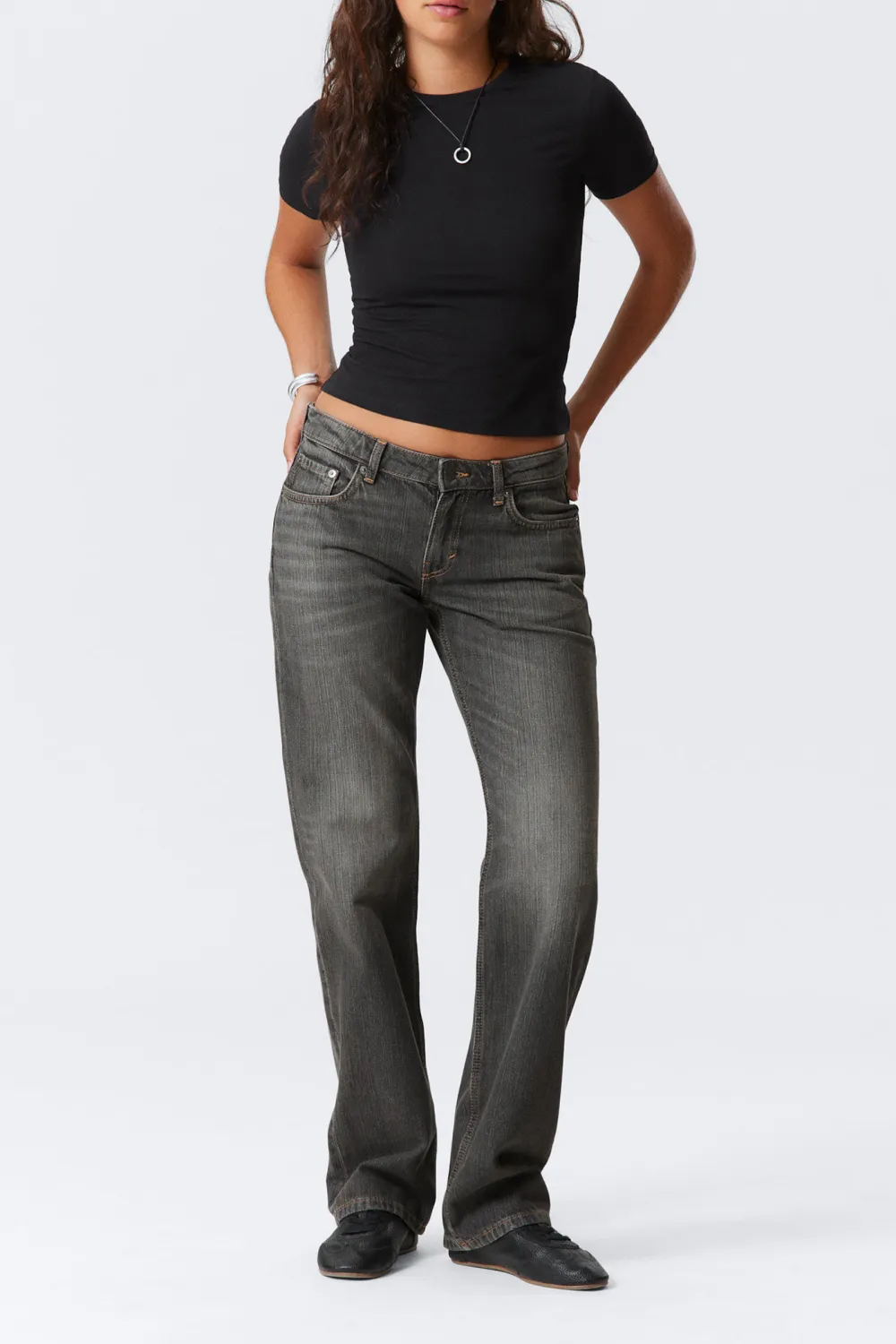 Straight Low Waist Jeans